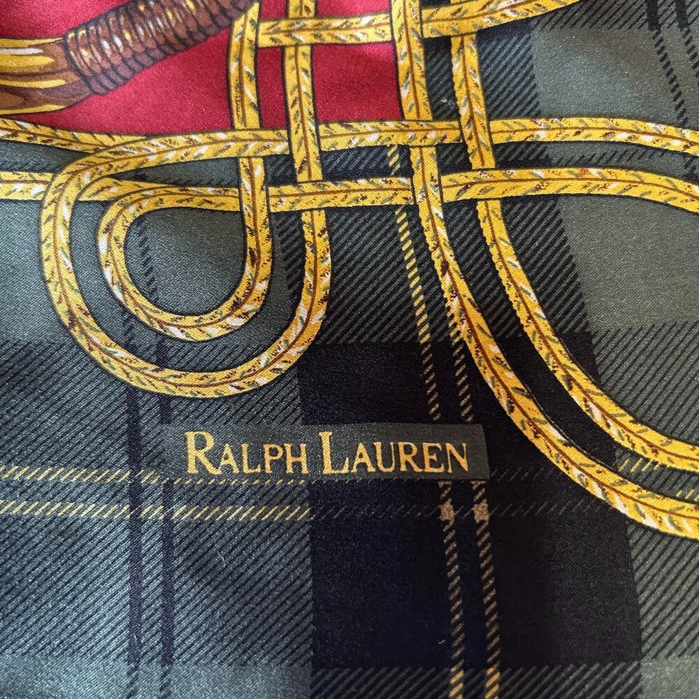 Ralph Lauren silk scarf